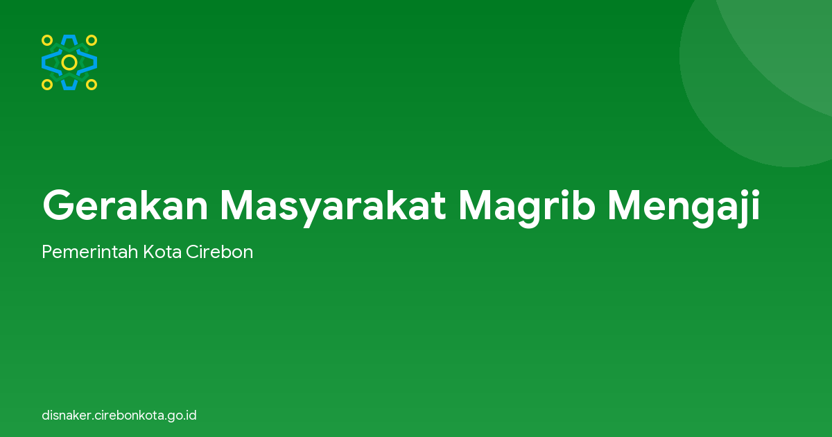 Gerakan Masyarakat Magrib Mengaji
