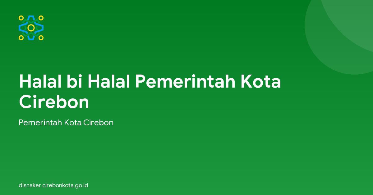 Halal bi Halal Pemerintah Kota Cirebon