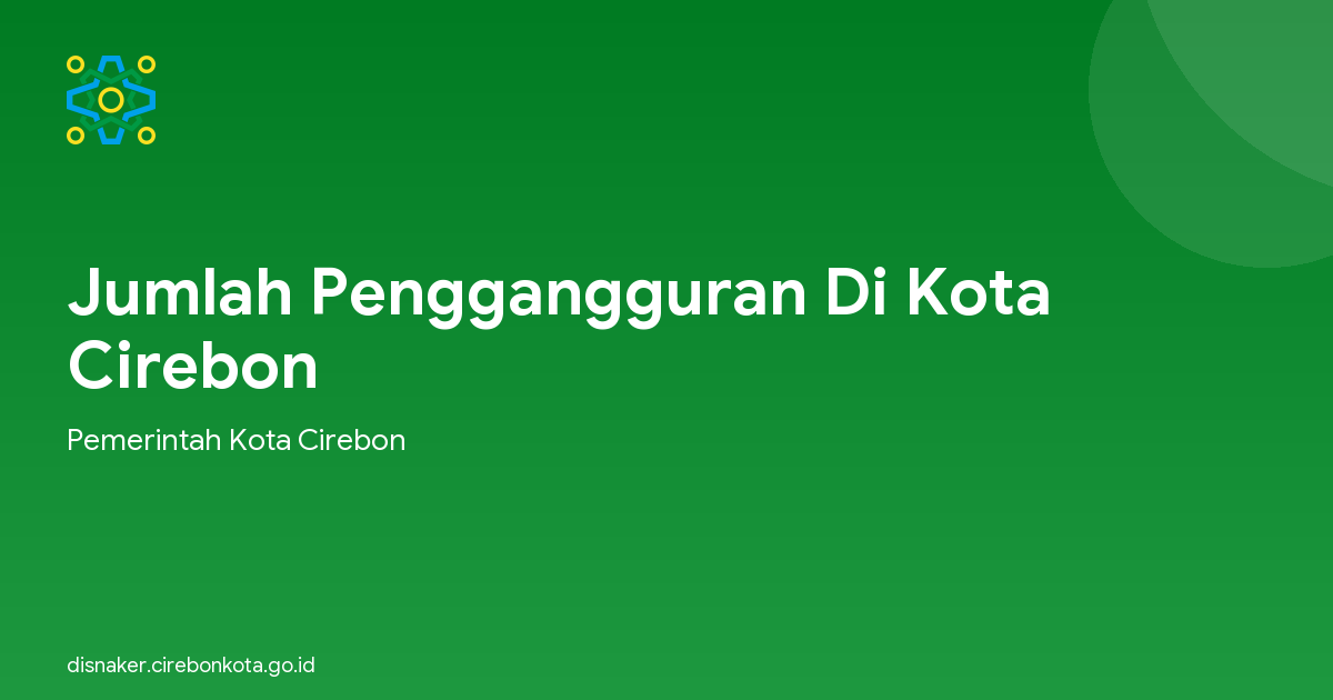 Jumlah Penggangguran Di Kota Cirebon