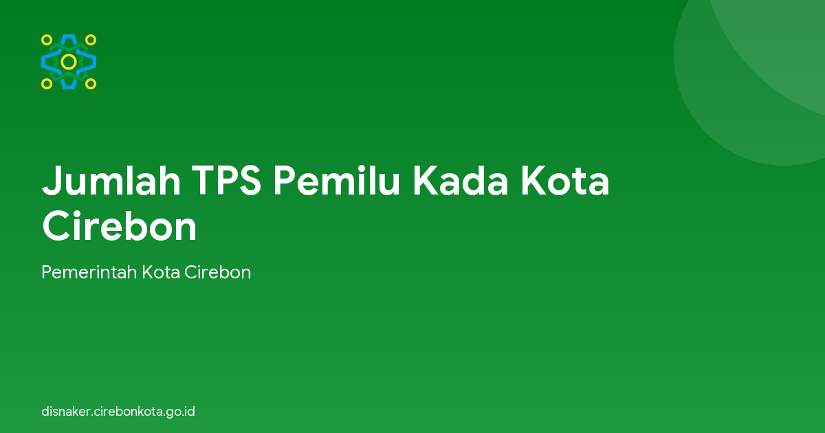 Jumlah TPS Pemilu Kada Kota Cirebon