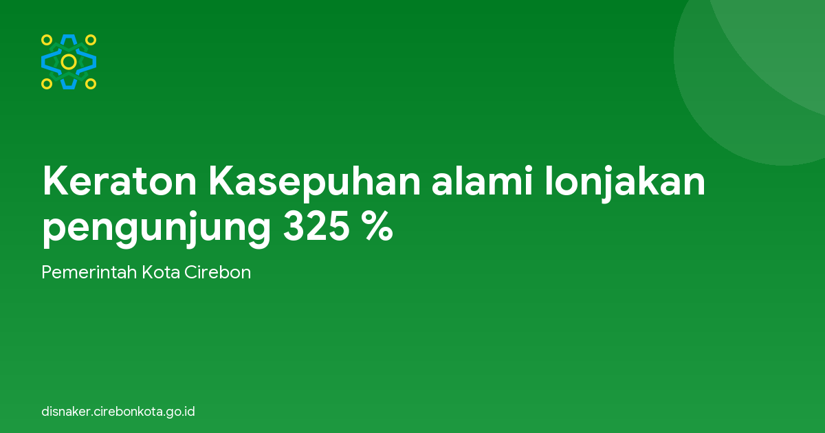 Keraton Kasepuhan alami lonjakan pengunjung 325 %