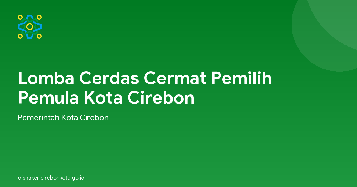 Lomba Cerdas Cermat Pemilih Pemula Kota Cirebon