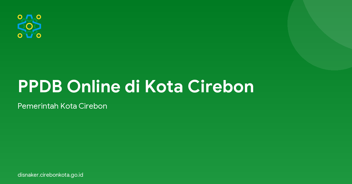 PPDB Online di Kota Cirebon