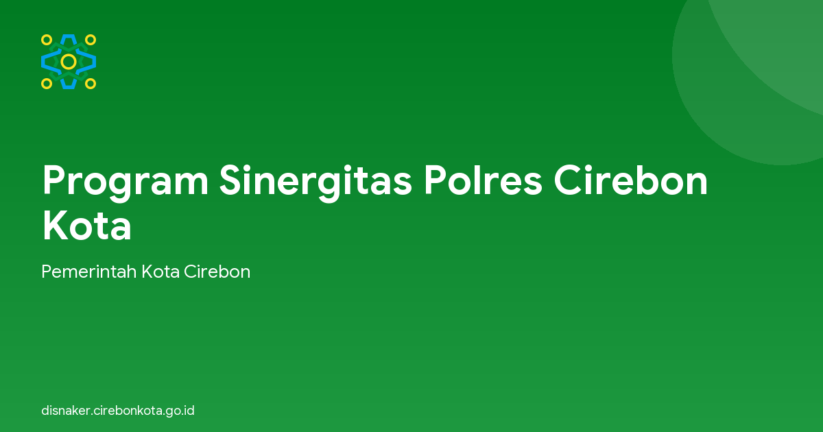 Program Sinergitas Polres Cirebon Kota