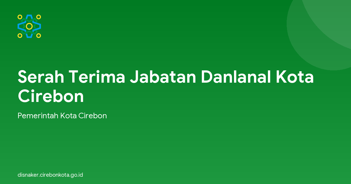Serah Terima Jabatan Danlanal Kota Cirebon
