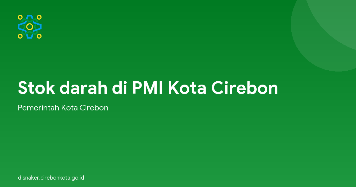 Stok darah di PMI Kota Cirebon