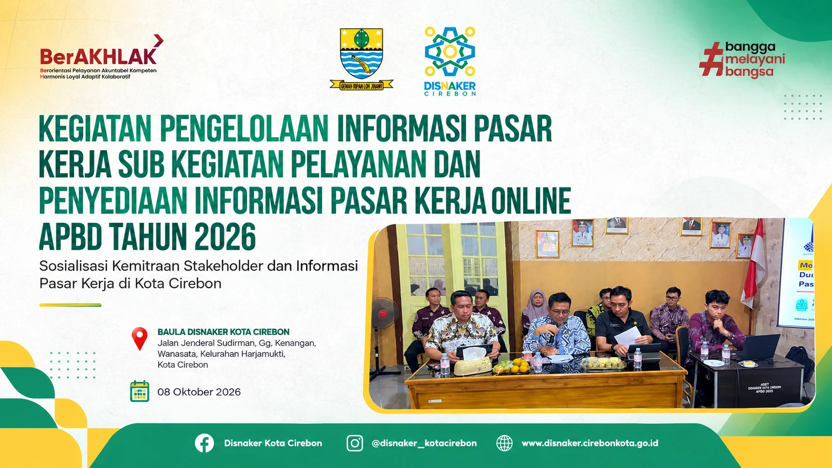 Sosialisasi Kemitraan Stakeholder dan Informasi Pasar Kerja HRD di Kota Cirebon