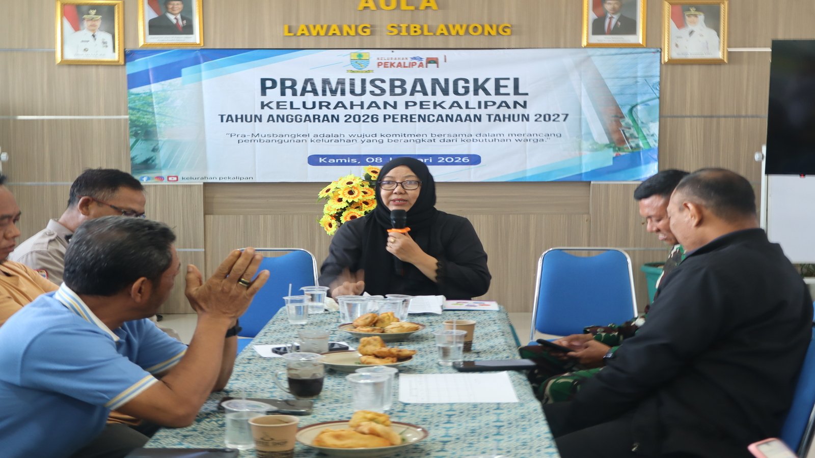 Kelurahan Pekalipan Menggelar Pra Musbangkel Untuk Perencanaan Tahun 2027